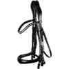 Schockemöhle Stang En Trens Hoofdstel Classic Line Equitus Gamma Zwart/zilver