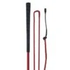 Shires Longeerzweep Black/Red 160cm