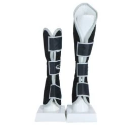 Weatherbeeta Lange Transportbeschermers Wide Tab Zwart/zilver -Waldhausen || Kentucky Horsewear || Norton Verkoop agradi 44638033 5.f93729