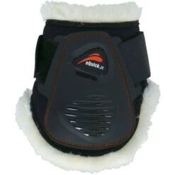 EQuick Strijklappen ELight Rear Fluffy Zwart