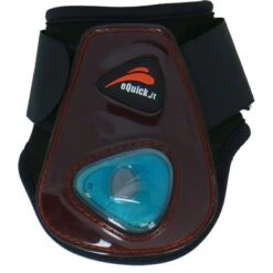 EQuick Strijklappen EShock Rear Velcro Bruin