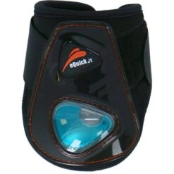 EQuick Strijklappen EShock Rear Velcro Zwart