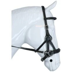 F.R.A. Bitloos Hoofdstel Flandy Side Pull Rubbergrip Lederen Teugel Zwart -Waldhausen || Kentucky Horsewear || Norton Verkoop agradi 44874698 4.0946a0