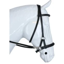 F.R.A. Bitloos Hoofdstel Pardoes Deluxe Side Pull Lederen Teugels Zwart/Grijs Full -Waldhausen || Kentucky Horsewear || Norton Verkoop agradi 44874982 4.d023de