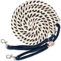 F.R.A. Longeerhulp Peli Naturel/Zwart/Blauw Shet