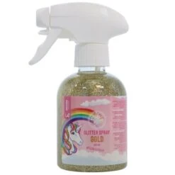 Lucky Horse Glitter Spray Unicorn Goud 250 Ml