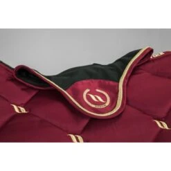 Back On Track Oornetje Night Collection Donkerrood -Waldhausen || Kentucky Horsewear || Norton Verkoop bot 2404 nc bonnet red detail 01.dd24ef