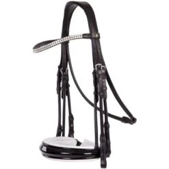 BR Hoofdstel Swindon II Stang/Trens Zwart/Wit Full