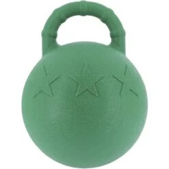 Hippotonic Horse Bal Met Handvat Groen 25cm