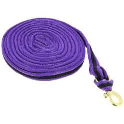 Norton Longeerlijn Opgevuld Paars/Zwart 8m