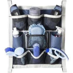 EQUITHÈME Stal Organisator Zwart/Grijs 58x64cm