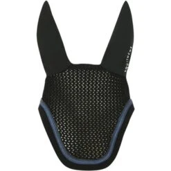 EQUITHÈME Oornetje Glitter Zwart/Blauw Full