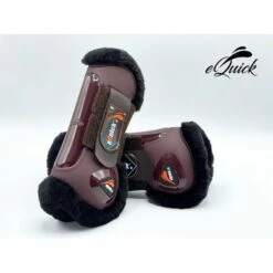 EQuick Peesbeschermers ELight Velcro Panther Bruin