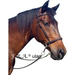 F.R.A. Bitloos Hoofdstel Ulan Lederen Teugels Zwart -Waldhausen || Kentucky Horsewear || Norton Verkoop fra ulan.4d47f5