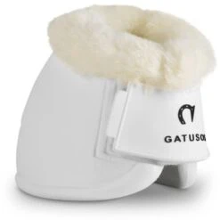 Gatusos Springschoenen Deluxe Synthetische Wol Wit