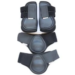 HB Beenbeschermerset Zwart Shetland