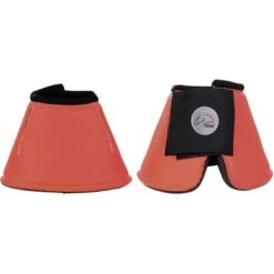 HKM Springschoenen Solid Neon Rood Pony