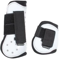 Horka PVC Beenbeschermerset Strass Set 4 Wit