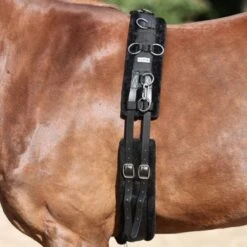 Kavalkade Longeersingel Fake Fur Zwart Full