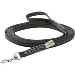 Kavalkade Longeerlijn Grip 19mm Zwart 8m