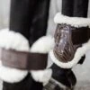 Kentucky Horsewear Kentucky Strijklappen Young Horse Vegan Sheepskin Bruin