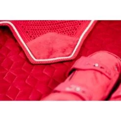 Kentucky Horsewear Kentucky Kogelbeschermer Young Horse Velvet Rood -Waldhausen || Kentucky Horsewear || Norton Verkoop kentucky 179a4604.d711e9