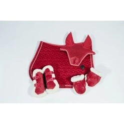 Kentucky Horsewear Kentucky Kogelbeschermer Young Horse Velvet Vegan Bont Rood -Waldhausen || Kentucky Horsewear || Norton Verkoop kentucky 179a4687.60744d