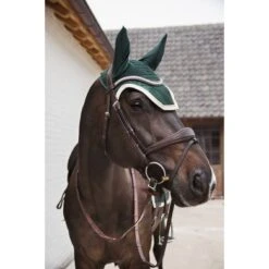 Kentucky Horsewear Kentucky Oornetje Wellington Velvet Contrast Pine Green Full