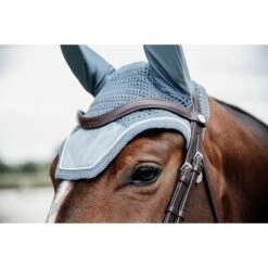 Kentucky Horsewear Kentucky Oornetje Wellington Velvet Lichtblauw