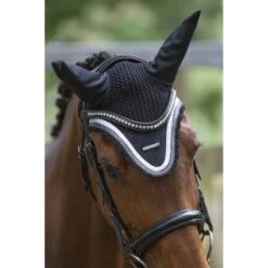 Lami-Cell Oornetje Sparkling Zwart Full -Waldhausen || Kentucky Horsewear || Norton Verkoop lc 320 014 007 ambi1.6f6310