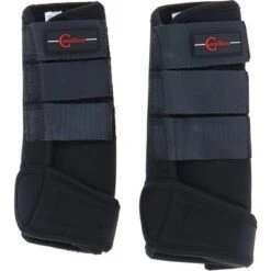 KERBL Covalliero Peesbeschermers Synthetisch Set Van 4 Zwart