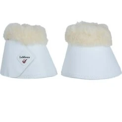 LeMieux Springschoenen WrapRound Fleece White/Natural