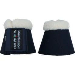 HKM Springschoenen Comfort Gevoerd Donker Blauw