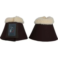 HKM Springschoenen Comfort Gevoerd Donker Bruin