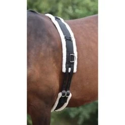 Shires Longeersingel Nylon Met Fleece Voering Zwart