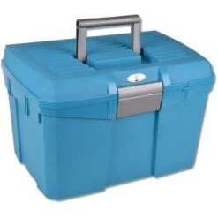 Waldhausen Poetsbox Afsluitbaar Turqouis/Grijs