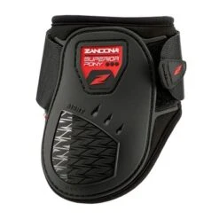 Zandona Strijklappen Superior Air Fetlock Zwart Pony