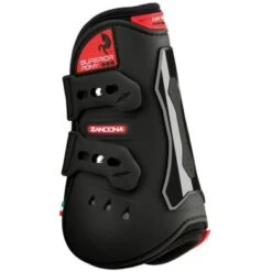 Zandona Peesbeschermers Superior Air Tendon Zwart Pony